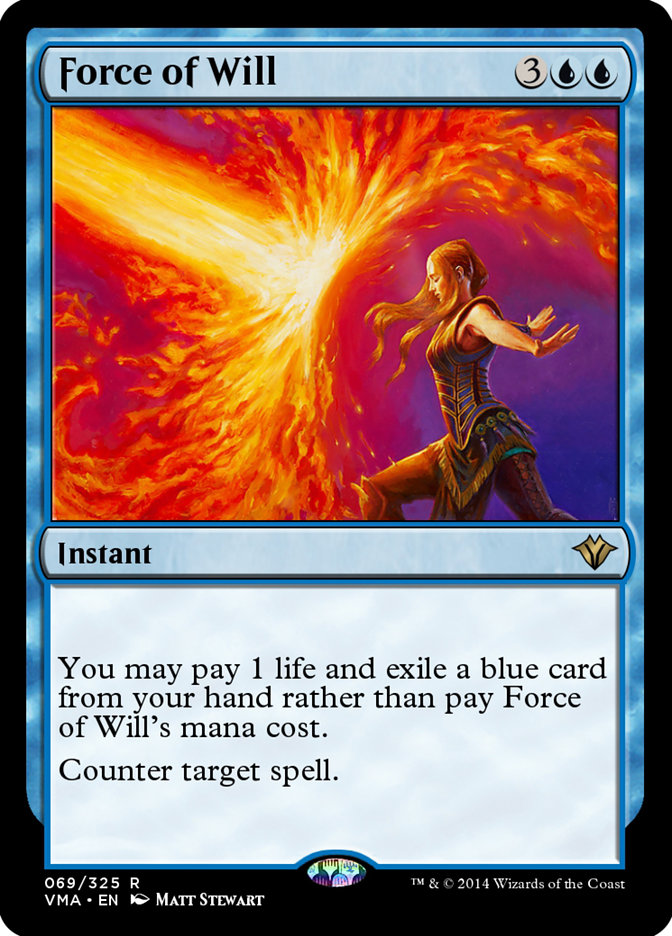 Force of Will [VMA #69] - Magic: The Gathering Card
